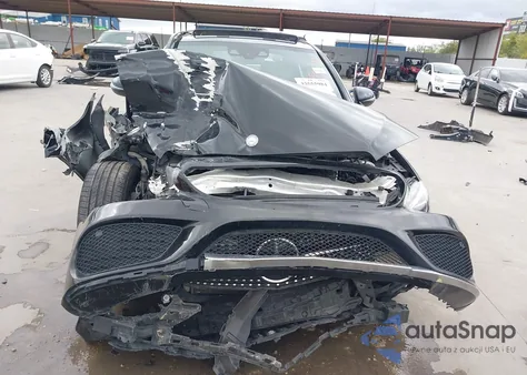 2016 Mercedes-Benz C 450 Amg 4Matic z USA, uszkodzony, nr VIN 55SWF6EB3GU153617